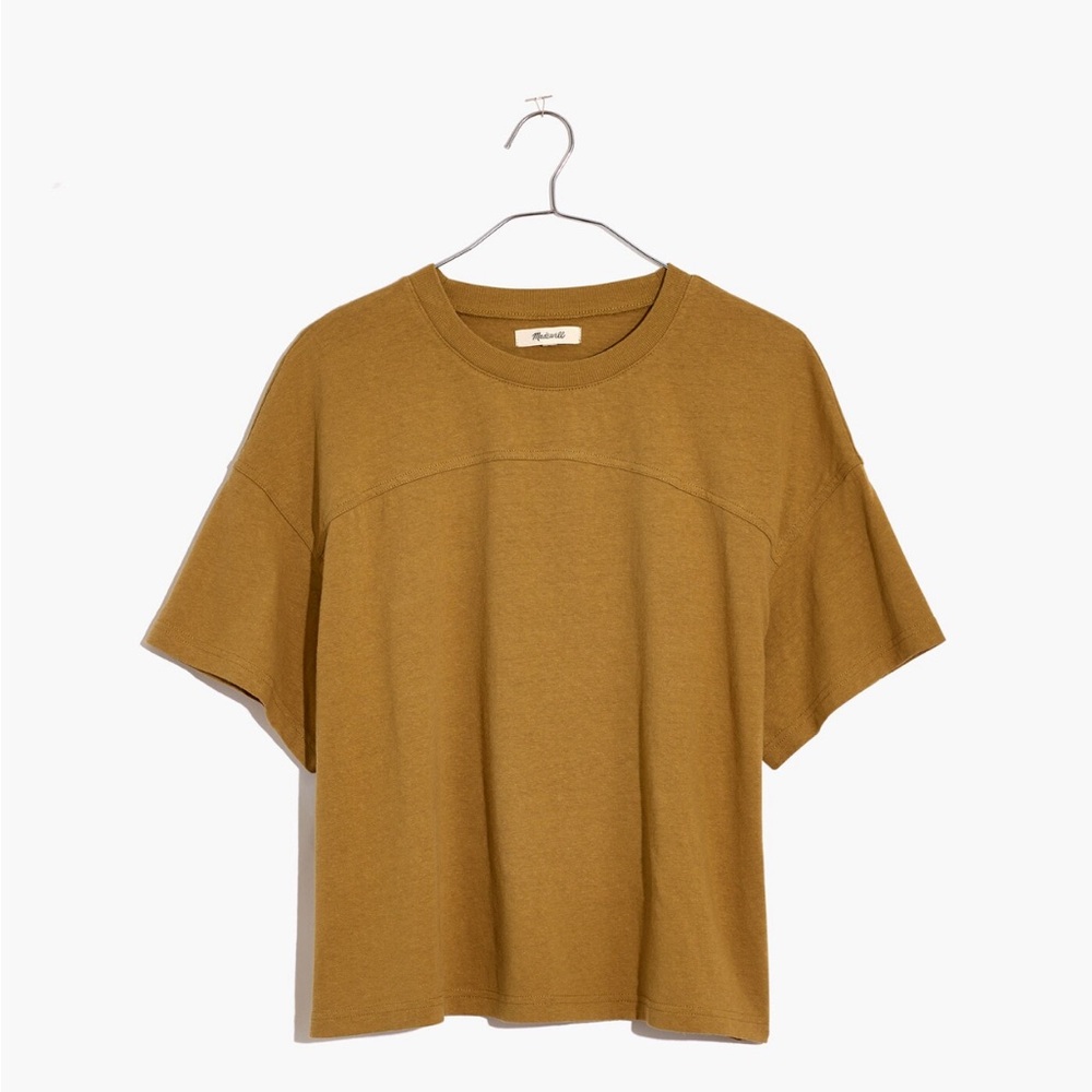 🔥NWT🔥 MADEWELL  Re)sourced BioFibre™ Seamed Tee T-Shirt